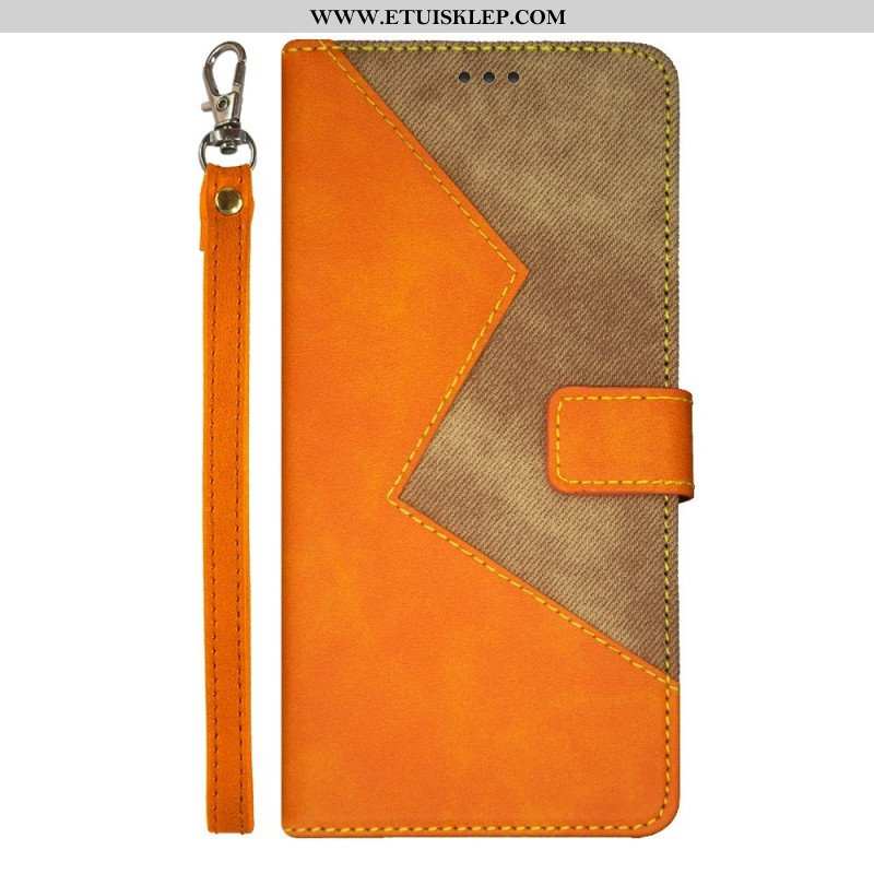 Etui Folio do Xiaomi Redmi Note 12 Pro Plus Dwukolorowy Idewei